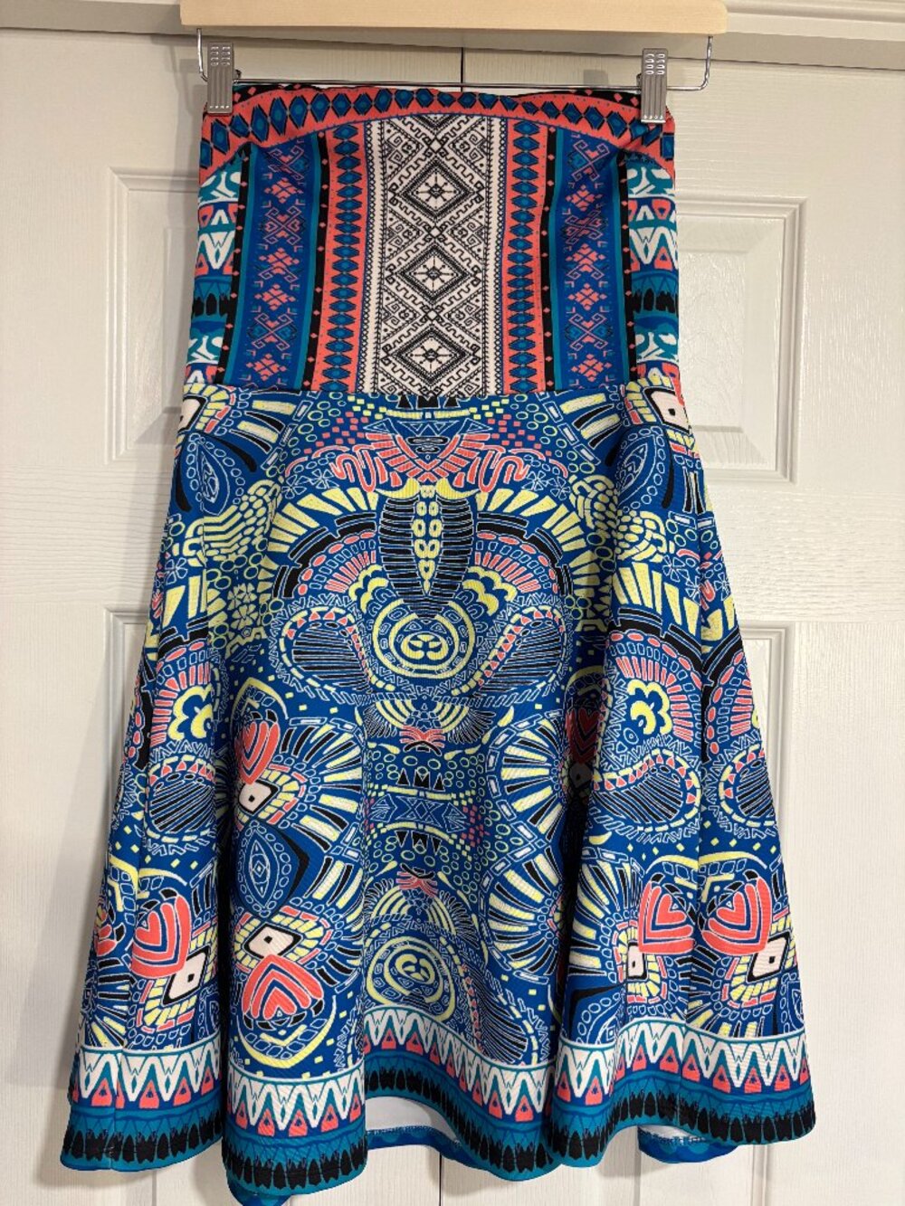 Flying Tomato Strapless Dress Fit & Flare Boho Women's Large